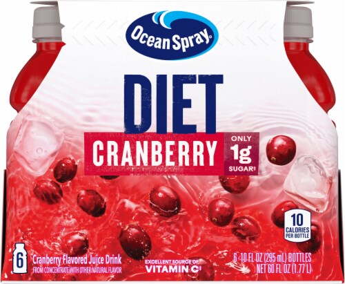 Ocean Spray® Diet Cranberry Juice Drink Perspective: back