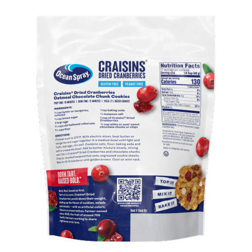 Ocean Spray® The Original Craisins® Value Pack Perspective: back