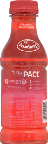 Ocean Spray Pact Cranberry Pomegranate Infused Water Perspective: back