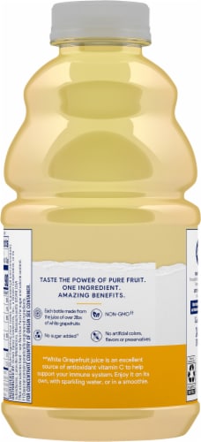 Ocean Spray® Unsweetened Pure White Grapefruit Juice Perspective: back