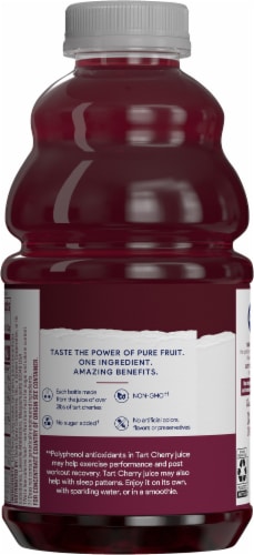 Ocean Spray® 100% Pure Tart Cherry Juice Perspective: back
