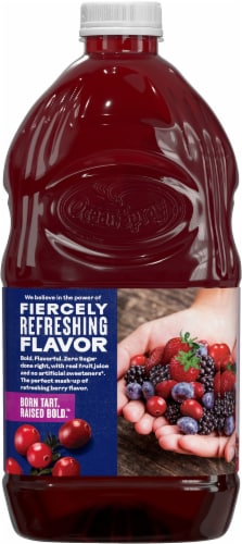 Ocean Spray® Zero Sugar Mixed Berry Juice Perspective: back