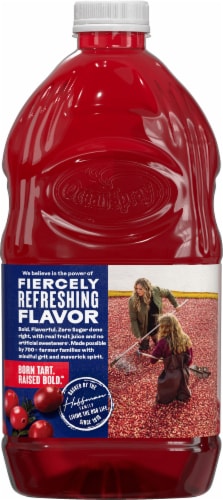 Ocean Spray® Zero Sugar Cranberry Juice Perspective: back