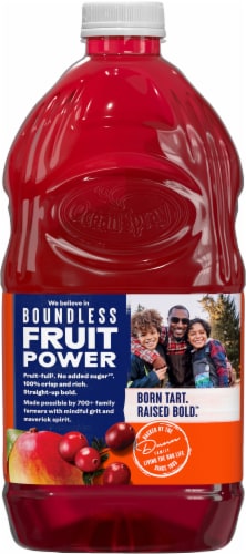 Ocean Spray Cranberry Mango Juice Perspective: back
