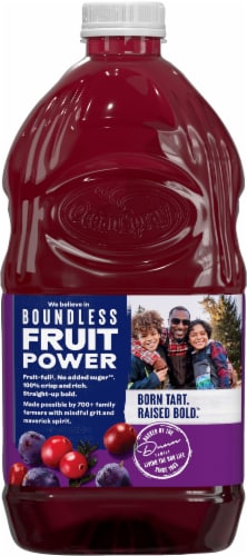 Ocean Spray® Cranberry Concord Grape Juice Perspective: back