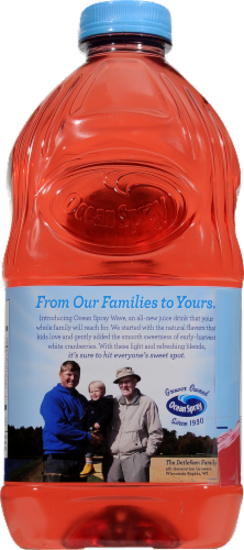 Ocean Spray Wave Berry Medley Juice Perspective: back