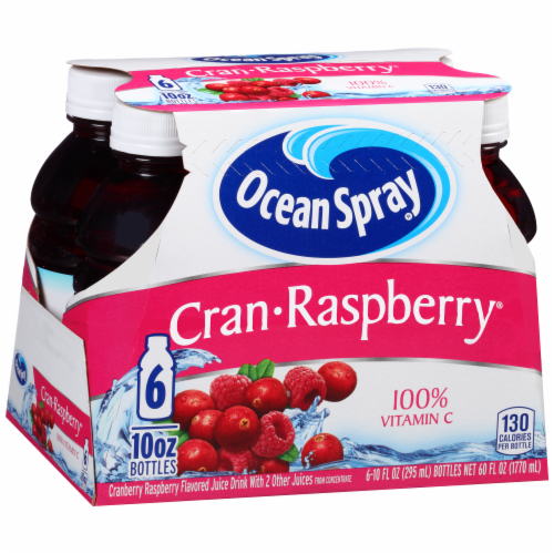 Ocean Spray Cran-Raspberry Juice Perspective: back