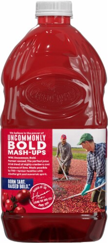 Ocean Spray Cranberry Lime Juice Cocktail Perspective: back
