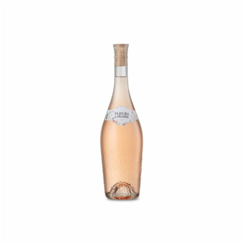 Fleurs De Prairie Languedoc France Rose Wine Perspective: back