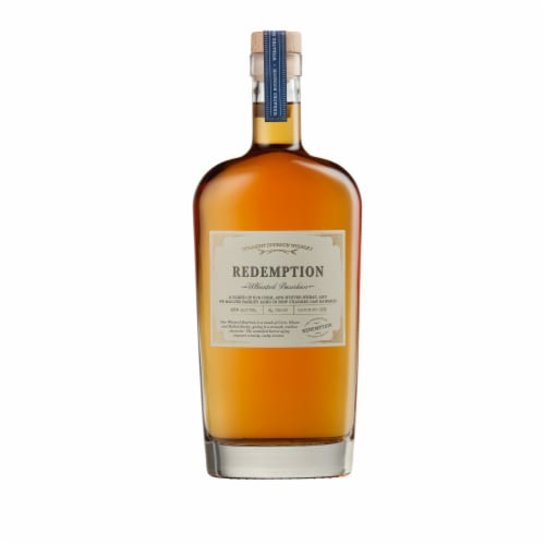 Redemption Wheated Indiana Straight Bourbon Whiskey Perspective: back