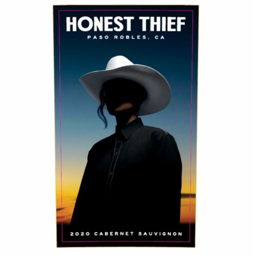 Honest Thief Cabernet Sauvignon California Red Wine Perspective: back