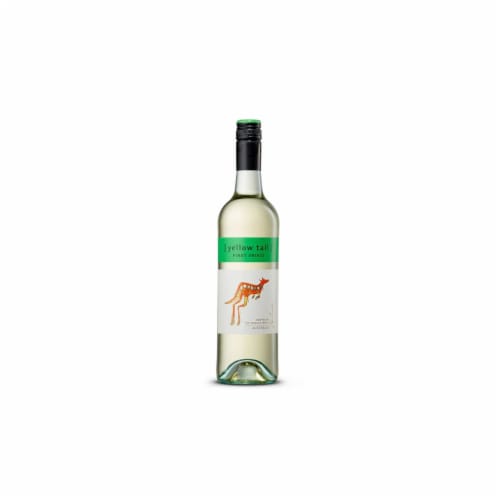 Yellow Tail Pinot Grigio Australia White Wine Perspective: back