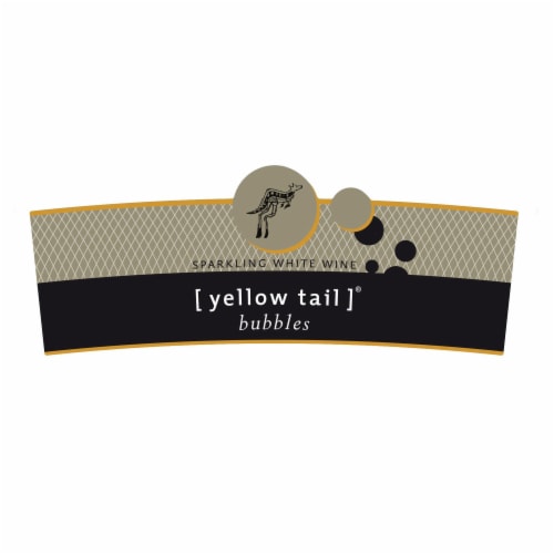 Yellow Tail Bubbles Wine Australia Sparkling Wine Perspective: back
