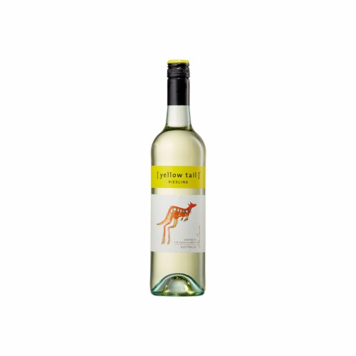 Yellow Tail Riesling Australia White Wine Perspective: back