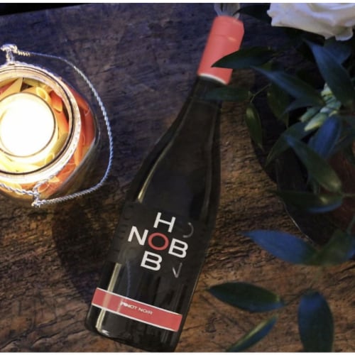 Hob Nob Pinot Noir France Red Wine Perspective: back