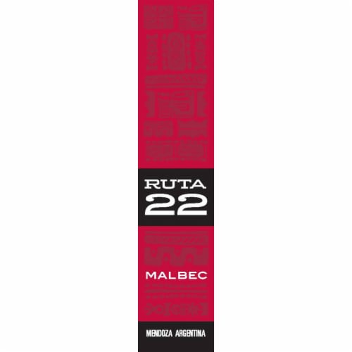 Ruta 22 Malbec Argentina Red Wine Perspective: back