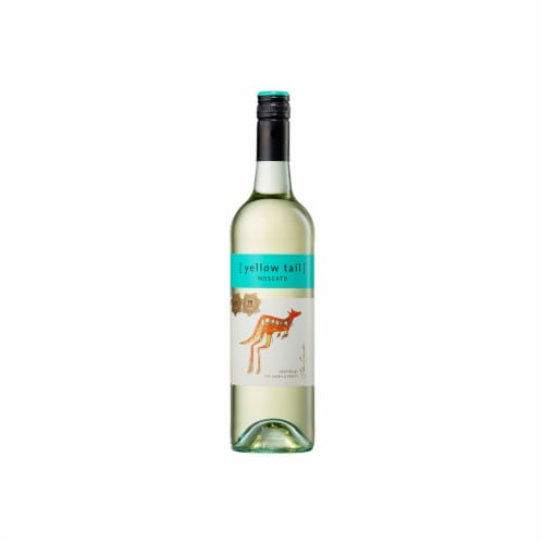 Yellow Tail Moscato Australia White Wine Perspective: back
