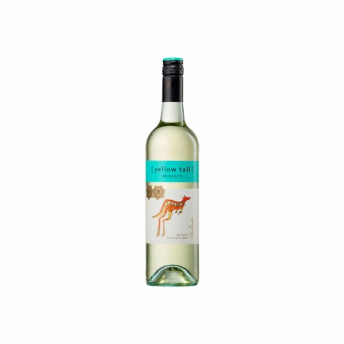 Yellow Tail Moscato Australia White Wine Perspective: back