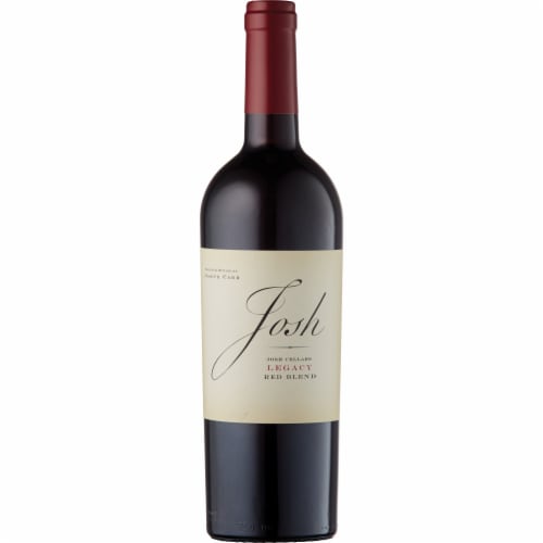 Josh Cellars Legacy Blend California Red Wine Perspective: back