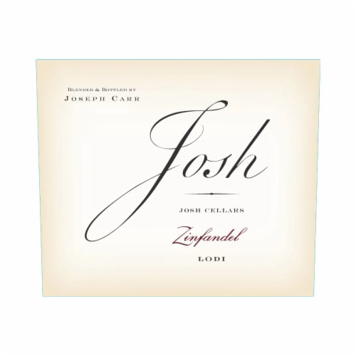Josh Cellars Zinfandel California Red Wine Perspective: back
