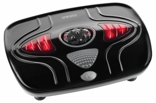 HoMedics Portable Back Massage Heated Cushion - Black, 1 ct - Kroger