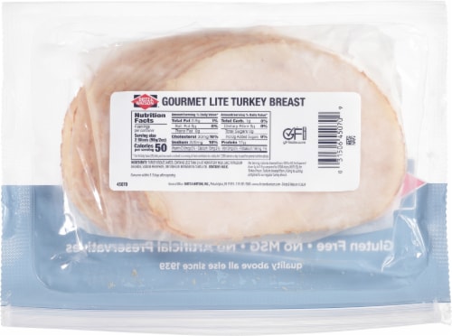Dietz & Watson® Gourmet Lite Turkey Deli Meat Perspective: back
