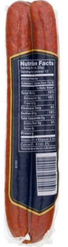Dietz & Watson® Pepperoni Twin Pack Perspective: back