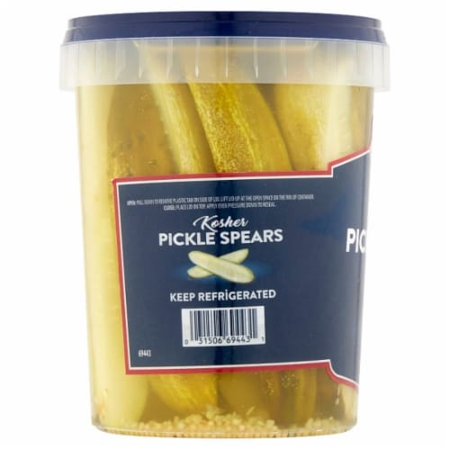 Dietz & Watson® Kosher Pickle Spears Perspective: back