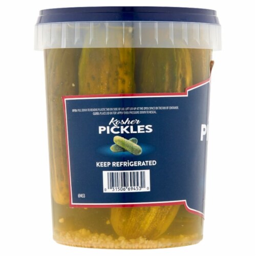 Dietz & Watson® Kosher Pickles Perspective: back