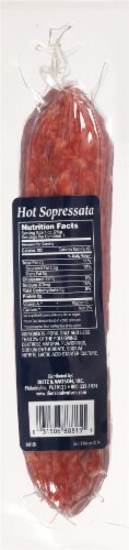 Dietz & Watson® Hot Sopressata Chub Perspective: back