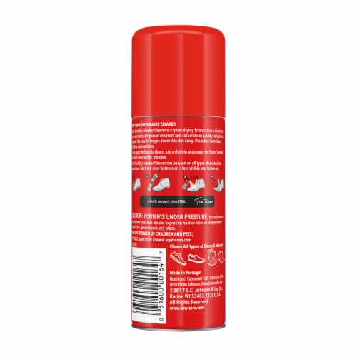 KIWI® Quick Dry Sneaker Cleaner Perspective: back