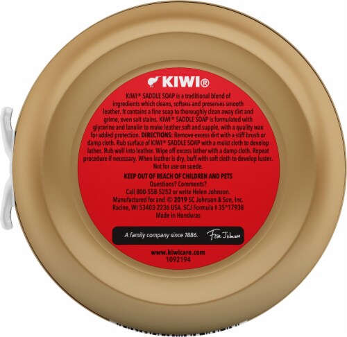 KIWI® Saddle Soap Perspective: back