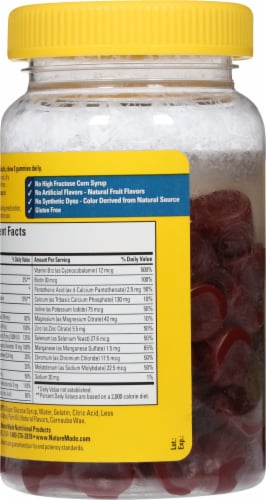 Nature Made® Advanced Multi Vitamin For Him Gummies Perspective: back