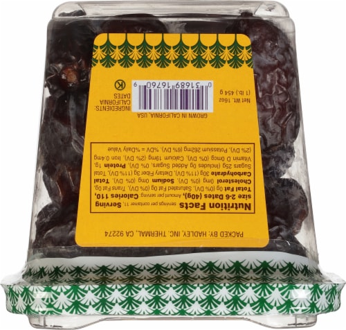 Hadley Fancy Medjool Dates Perspective: back