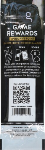 Game® Diamond Natural Leaf Cigarillos Perspective: back