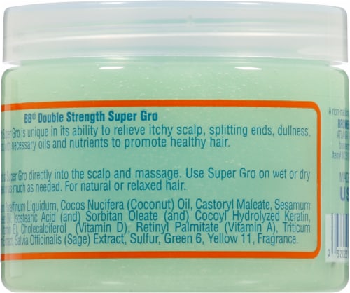 Bronner Brothers® Super Gro Hair & Scalp Treatment Perspective: back