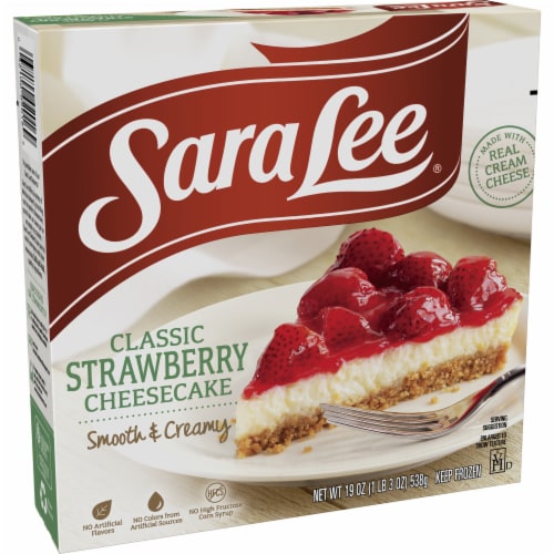 Sara Lee® Classic Style Cheesecake Strawberry Perspective: back