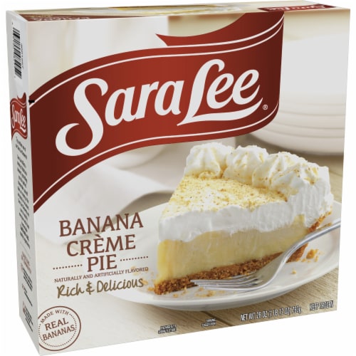 Sara Lee® Crème Pie Banana 28oz Perspective: back