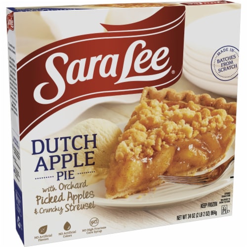 Sara Lee Dutch Apple Pie Perspective: back