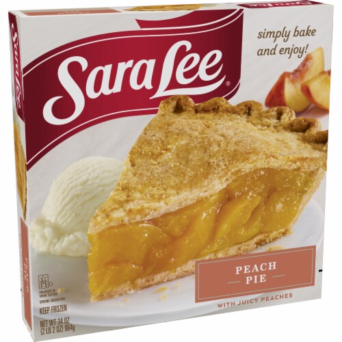 Sara Lee® Traditional Fruit Pie 9" Unbaked Peach Perspective: back