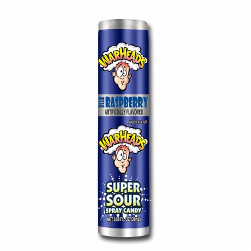 Warheads Super Sour Assorted Spray Candy Perspective: back