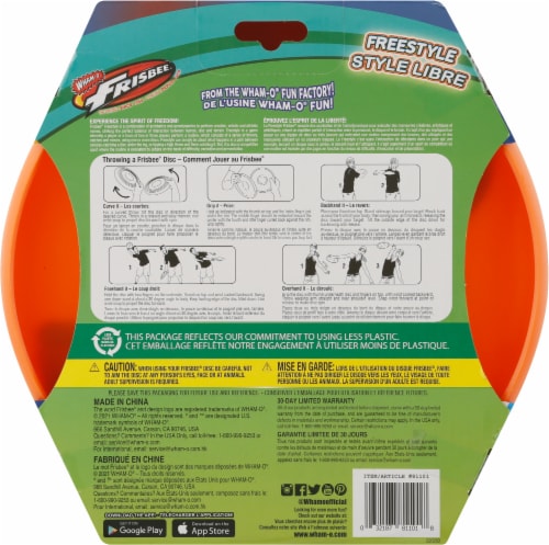 Wham-O® Frisbee® Freestyle Style Libre Perspective: back