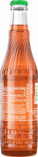 Barrilitos® Mandarin Soda Glass Bottle Perspective: back