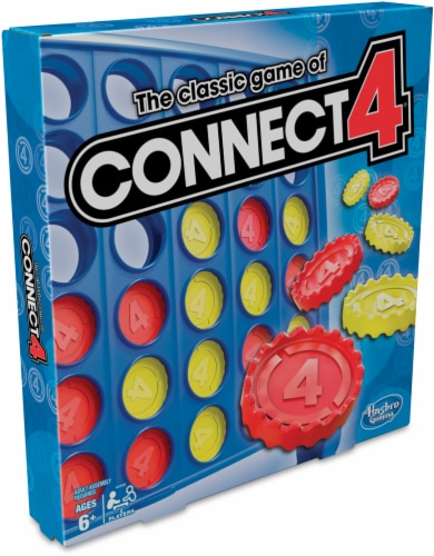Hasbro Connect 4 Game Perspective: back