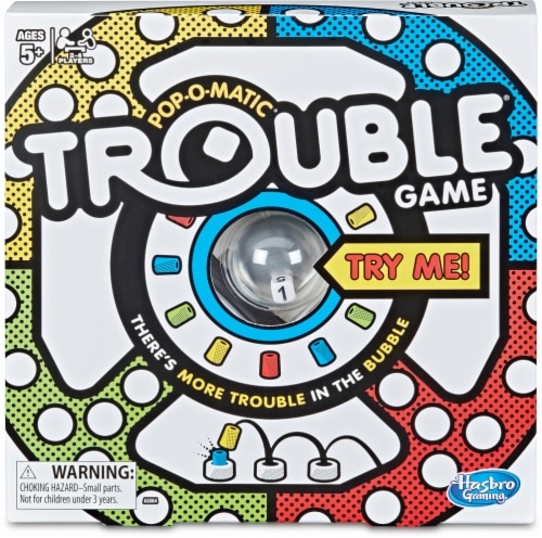 Trouble® Pop-O-Matic Game Perspective: back