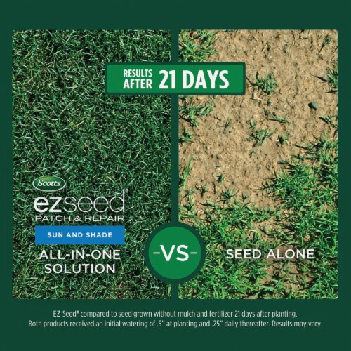 Scotts® EZSeed® Patch & Repair Sun & Shade Fertilizer Perspective: back