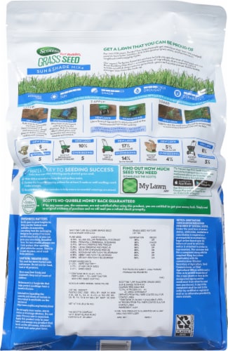 Scotts® Turf Builder Sun & Shade Mix Grass Seed Perspective: back