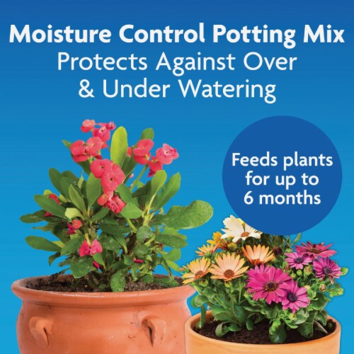 Miracle-Gro® Moisture Control® Potting Mix Perspective: back