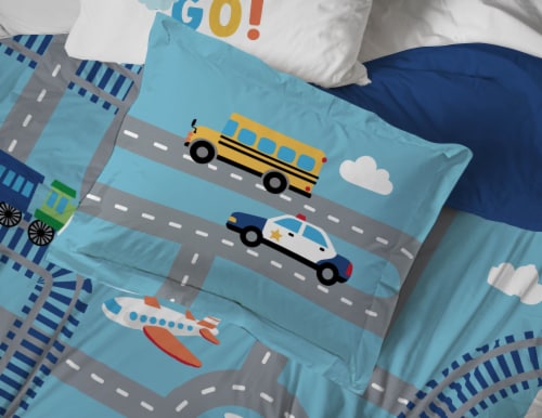 Sunny Side Up On The Go Bed Set Perspective: back