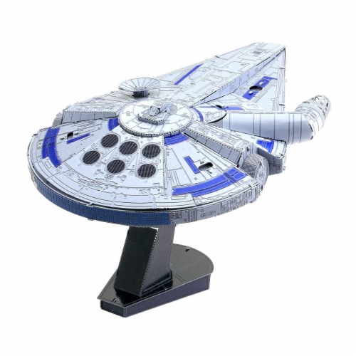 Fascinations Star Wars Lando's Millennium Falcon 3D Metal Model Kit Perspective: back